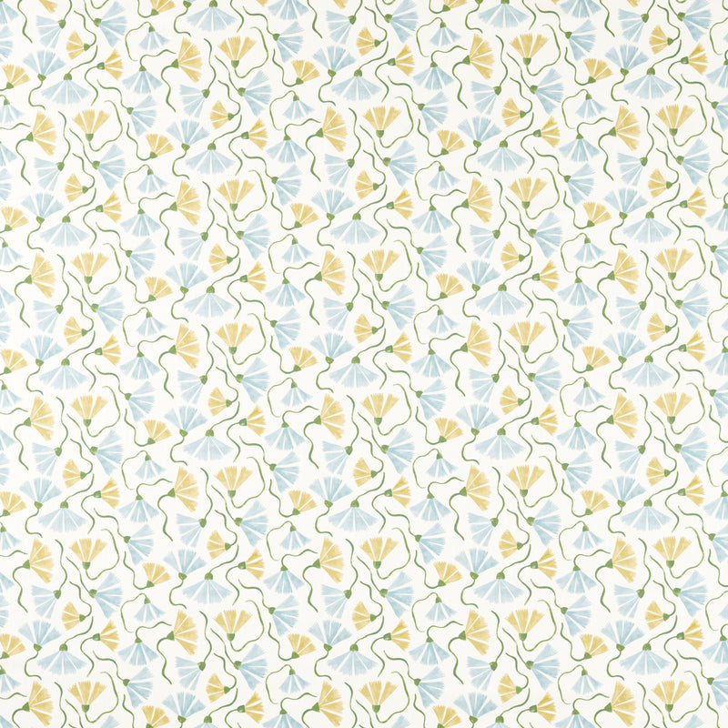 Fringed Poppy - Honey/Cornflower By Scion Fabric