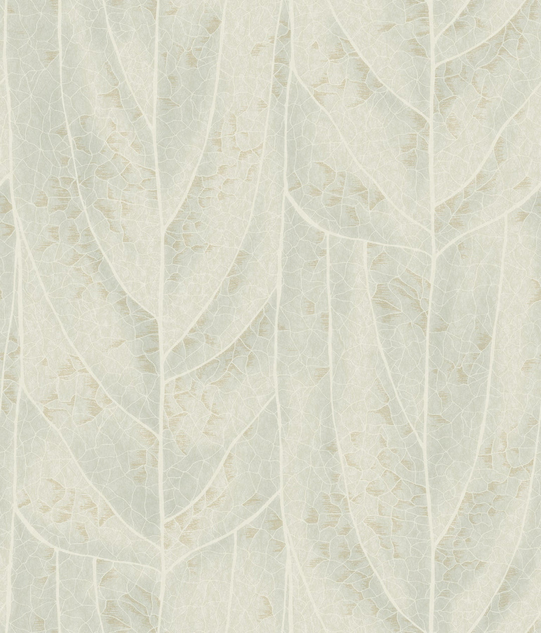 Dicot Light Green Leaf Wallpaper by Candice Olson Designer