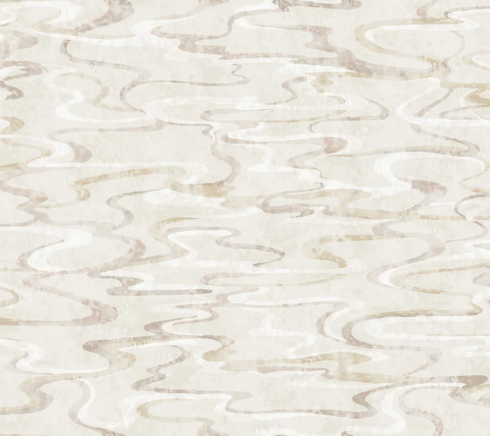 Dreamland Cameo Wallpaper by Candice Olson Natural Discovery Covers about 60.8 square feet 27-in by 27-ft long roll Unpasted 24 - Fabric Carolina -
