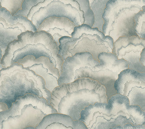 Abalone Mist Fans Wallpaper by Candice Olson