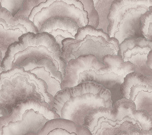 Abalone Lavender Fans Wallpaper by Candice Olson