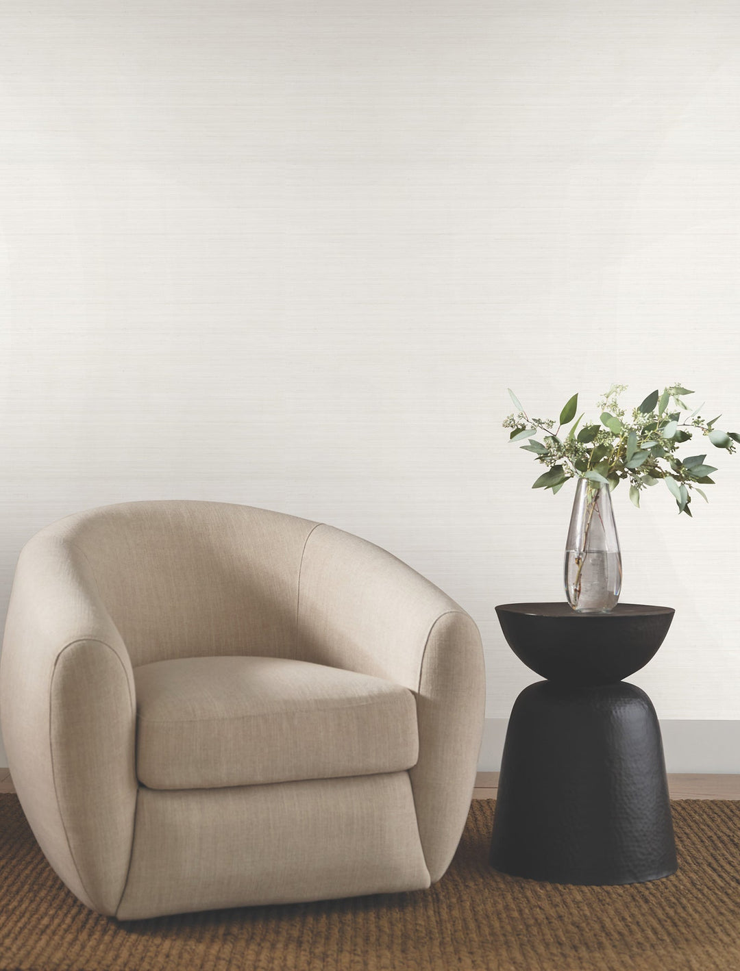 Quiet Vista Pearl Wallpaper by Candice Olson Designer