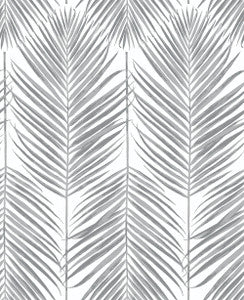 Paradise Palm Daydream Gray by Seabrook Wallpaper