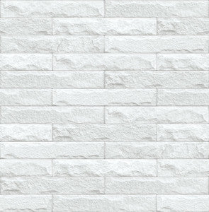 Limestone Brick Eggshell & Gray by Seabrook Wallpaper