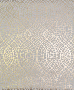 Tortoise Almond & Gold Wallpaper by Antonina Vella
