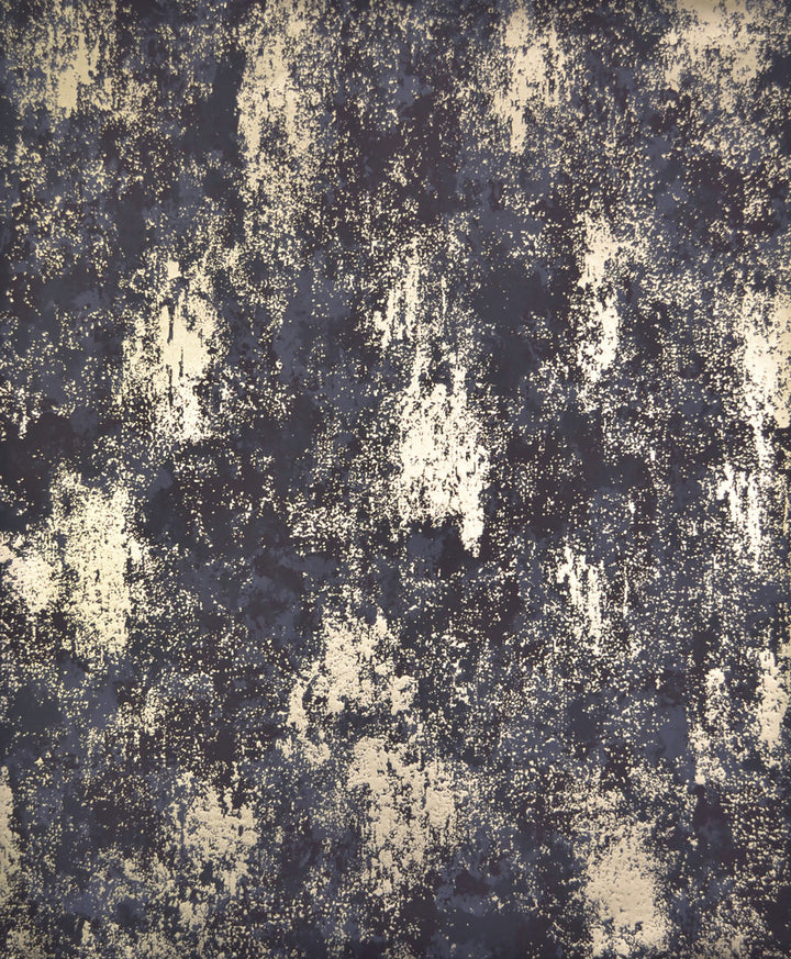 Nebula Plum & Gold Wallpaper by Antonina Vella Antonina Vella Modern Metals Covers about 56.9 square feet 20.8-in by 32.8-ft long roll Unpasted 25.2 - Fabric Carolina -