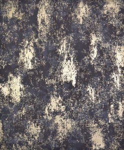 Nebula Plum & Gold Wallpaper by Antonina Vella