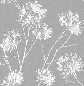 One O'Clocks Cove Gray by Seabrook Wallpaper
