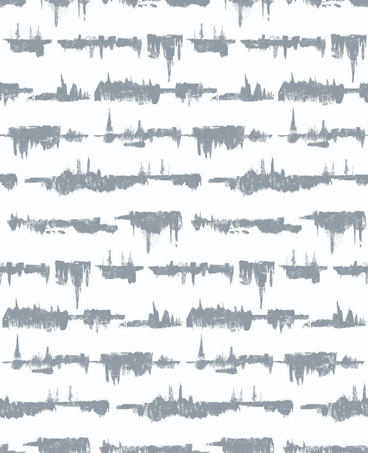 Lifeline Cove Gray by Seabrook Wallpaper NextWall Peel & Stick United States 30.75 25.2" 20.5" - Fabric Carolina -