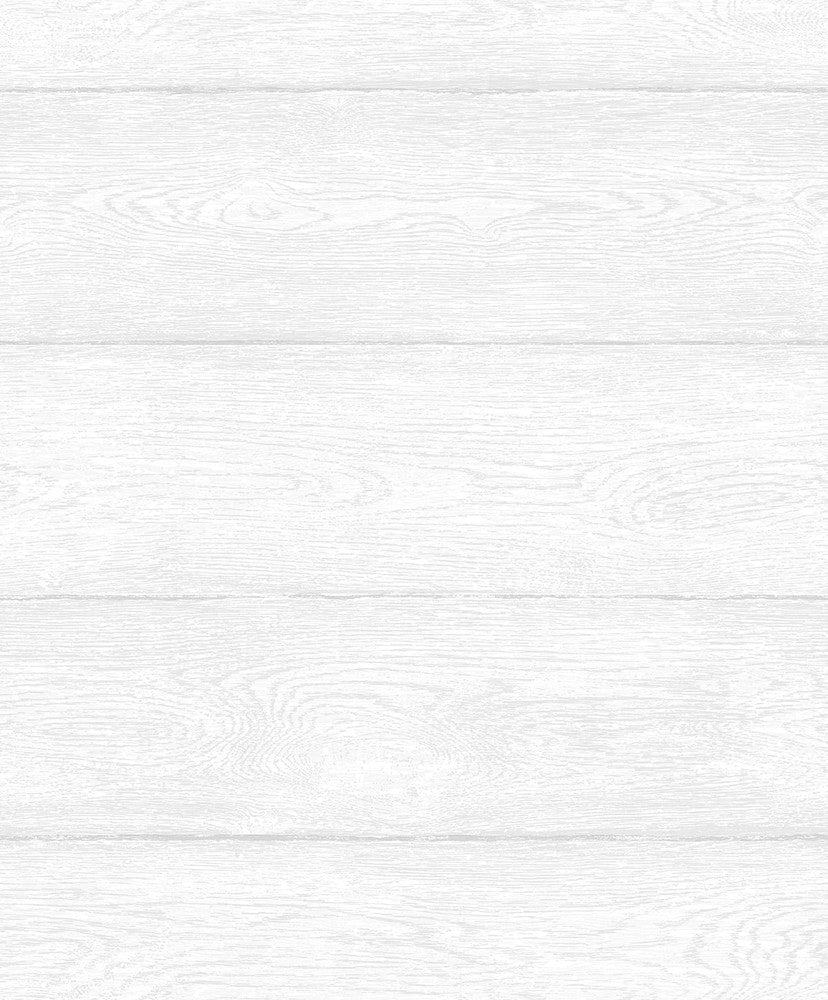 Woodgrain Pearl Grey by Seabrook Wallpaper NextWall Peel & Stick United States 30.75 25.2" 20.9" - Fabric Carolina -