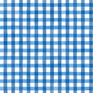 Spring Plaid Cobalt by Seabrook Wallpaper