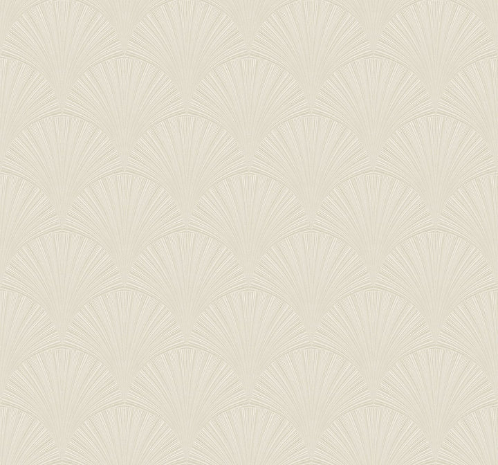 Arches Alba Beige by Seabrook Wallpaper NextWall Peel & Stick United States 40.5 6.3" 27" - Fabric Carolina -