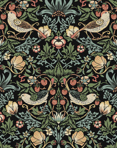 Aves Garden Ebony by Seabrook Wallpaper