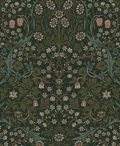 Victorian Garden Greenery by Seabrook Wallpaper