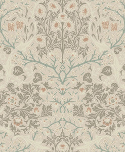 Victorian Garden Lunar Rock & Clay by Seabrook Wallpaper