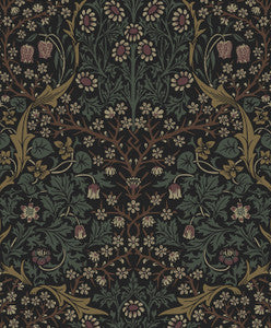Victorian Garden Blacksmith & Cliffside by Seabrook Wallpaper