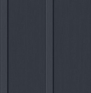 Faux Board & Batten Dark Blue by Seabrook Wallpaper
