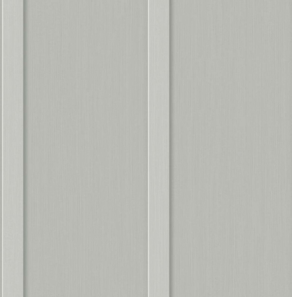 Faux Board & Batten Harbor Grey by Seabrook Wallpaper NextWall Peel & Stick United States 30.75 0" 20.5" - Fabric Carolina -