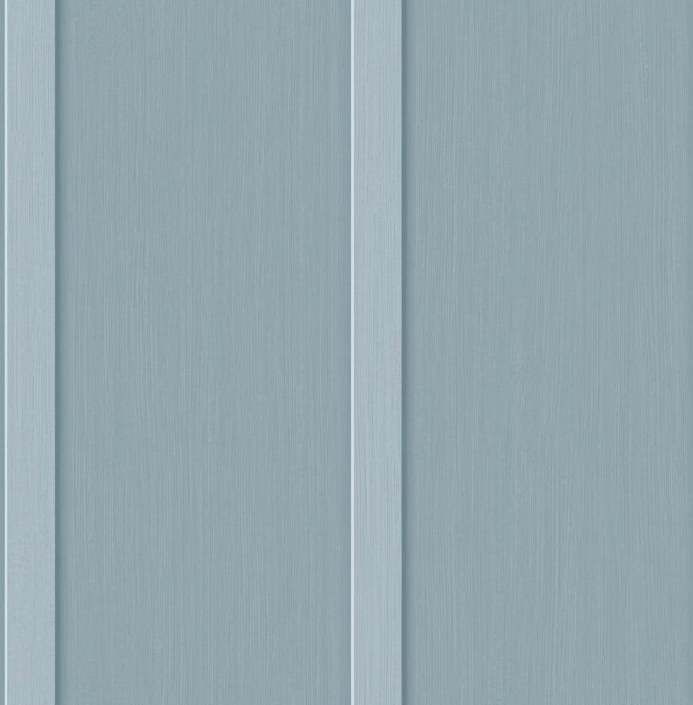 Faux Board & Batten Blue Stream by Seabrook Wallpaper NextWall Peel & Stick United States 30.75 0" 20.5" - Fabric Carolina -