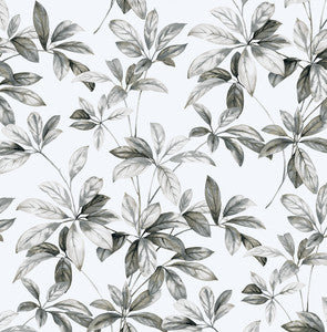 Leaf Trail Alloy by Seabrook Wallpaper