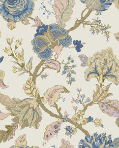 Kianna Jacobean Parchment by Seabrook Wallpaper