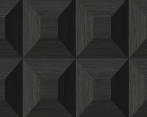 Quadrant Geo Blacksmith by Seabrook Wallpaper