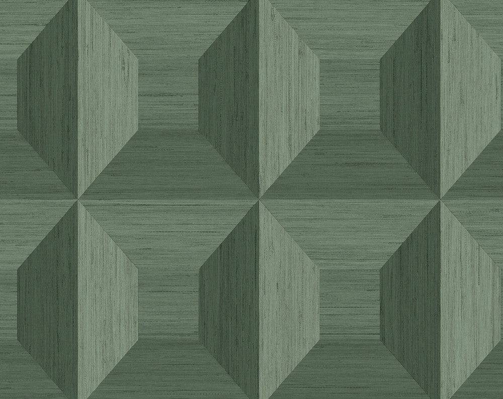 Quadrant Geo Sage Green by Seabrook Wallpaper NextWall Peel & Stick United States 40.5 20.87" 27" - Fabric Carolina -