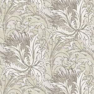 Floral Folly Lunar Rock & Pale Oak by Seabrook Wallpaper