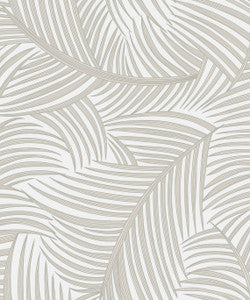 Tossed Palm Fronds Sea Salt by Seabrook Wallpaper