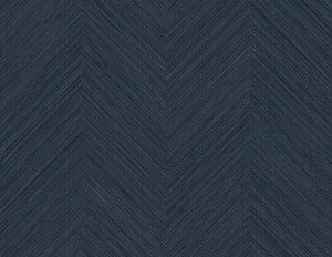 Chevron Stripe Dark Blue by Seabrook Wallpaper