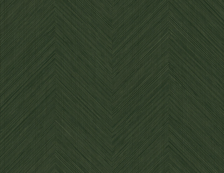 Chevron Stripe Green by Seabrook Wallpaper NextWall Peel & Stick United States 40.5 20.87" 27" - Fabric Carolina -
