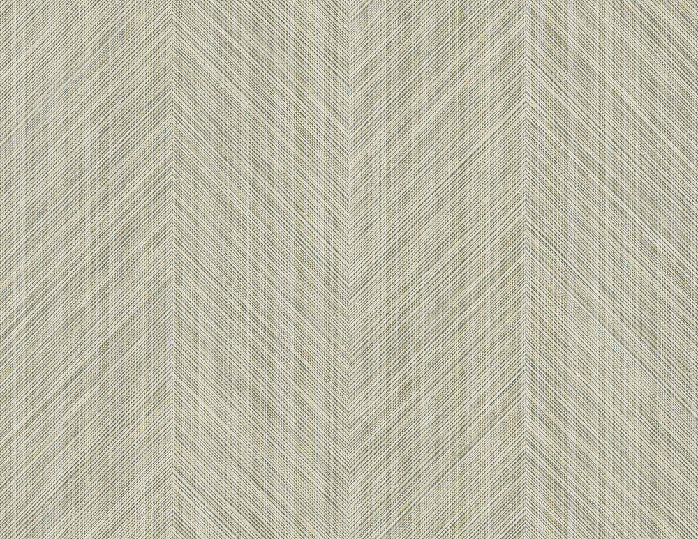 Chevron Stripe Neutral by Seabrook Wallpaper NextWall Peel & Stick United States 40.5 20.87" 27" - Fabric Carolina -