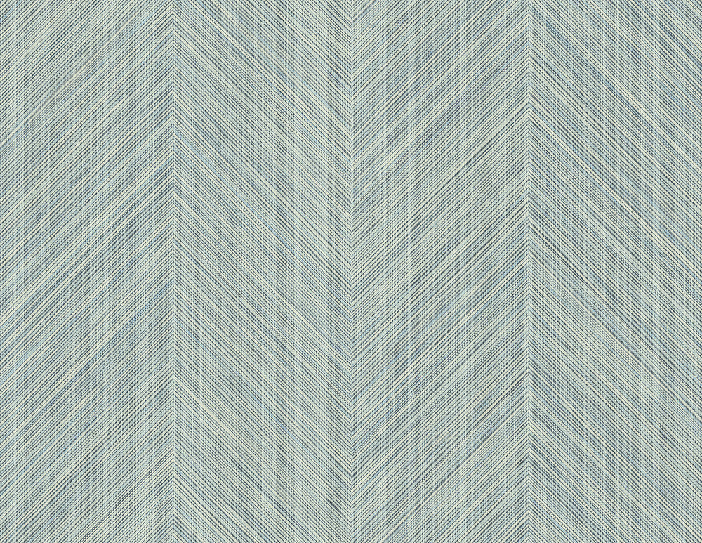 Chevron Stripe Seabreeze by Seabrook Wallpaper NextWall Peel & Stick United States 40.5 20.87" 27" - Fabric Carolina -