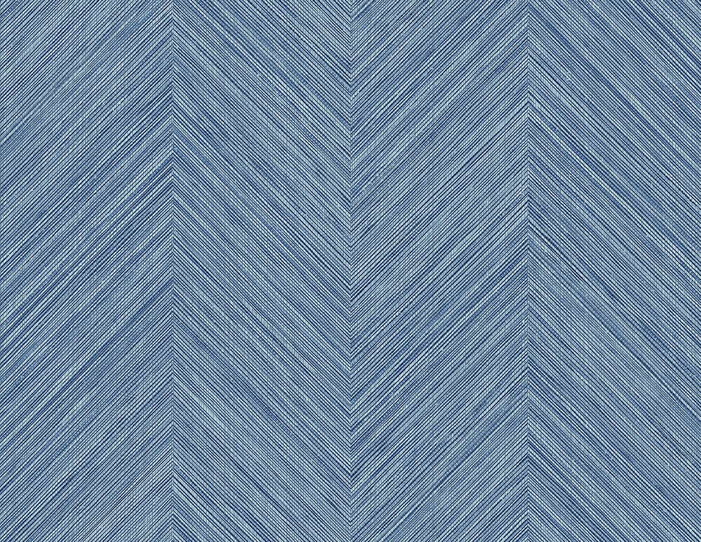 Chevron Stripe Lakeside by Seabrook Wallpaper NextWall Peel & Stick United States 40.5 20.87" 27" - Fabric Carolina -