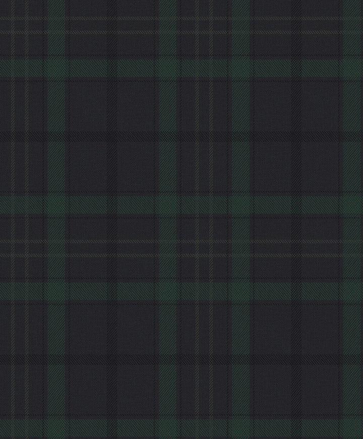 Tailor Plaid Dark Blue & Evergreen by Seabrook Wallpaper NextWall Peel & Stick Netherlands 31.35 12.6" 20.9" - Fabric Carolina -