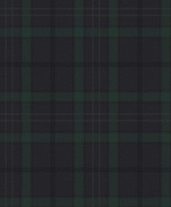 Tailor Plaid Dark Blue & Evergreen by Seabrook Wallpaper