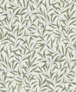 Willow Trail Sprig Green by Seabrook Wallpaper