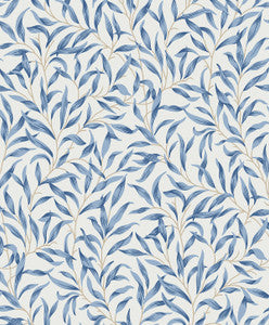 Willow Trail Blue Lake by Seabrook Wallpaper