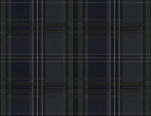Classic Plaid Deep Blue by Seabrook Wallpaper