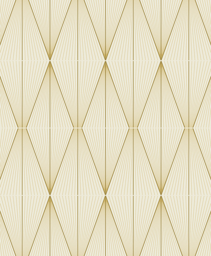 Geo Diamond Goldenrod by Seabrook Wallpaper NextWall Peel & Stick Netherlands 31.35 12.6" 20.9" - Fabric Carolina -