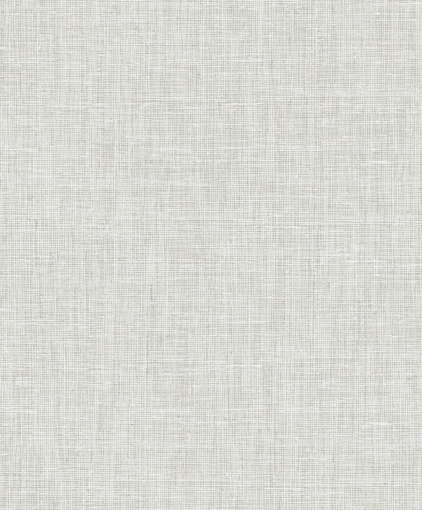Silas Faux Linen Marshmallow by Seabrook Wallpaper NextWall Peel & Stick Netherlands 31.35 12.6" 20.9" - Fabric Carolina -