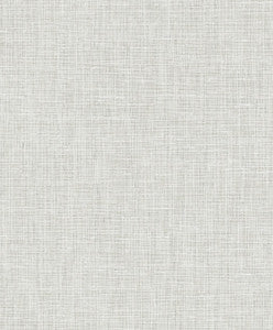 Silas Faux Linen Marshmallow by Seabrook Wallpaper