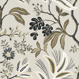 Forest Flourish Neutral by Seabrook Wallpaper