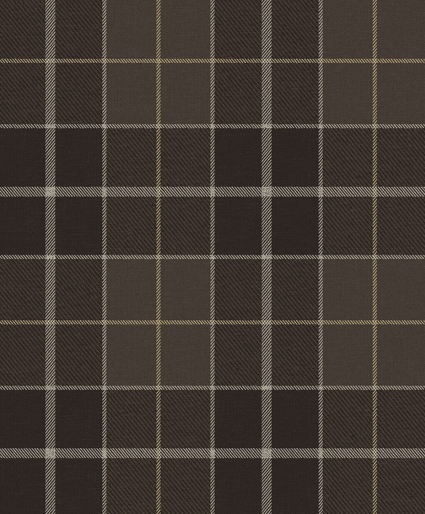 Altarinda Plaid Coffee by Seabrook Wallpaper NextWall Peel & Stick Netherlands 31.35 12.6" 20.9" - Fabric Carolina -