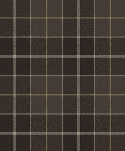 Altarinda Plaid Coffee by Seabrook Wallpaper