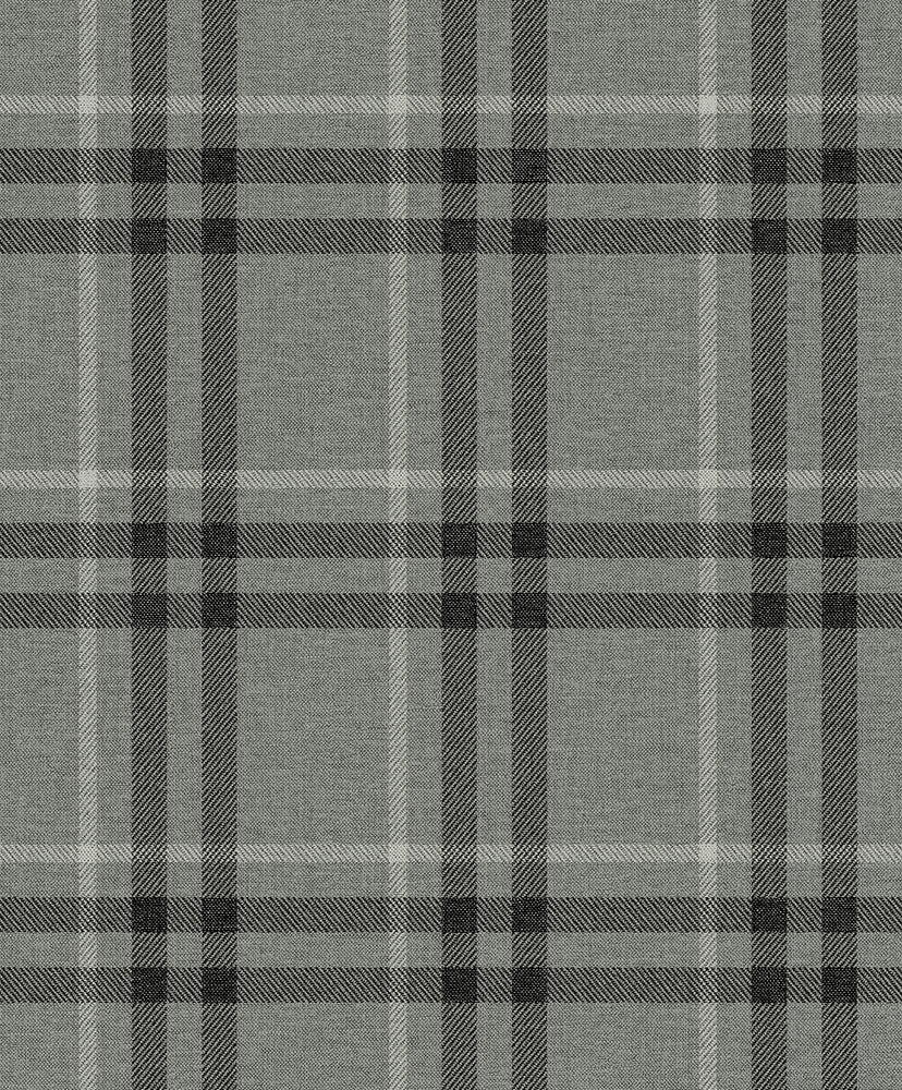 Calverlay Plaid Stoneware by Seabrook Wallpaper NextWall Peel & Stick Netherlands 31.35 8.4" 20.9" - Fabric Carolina -