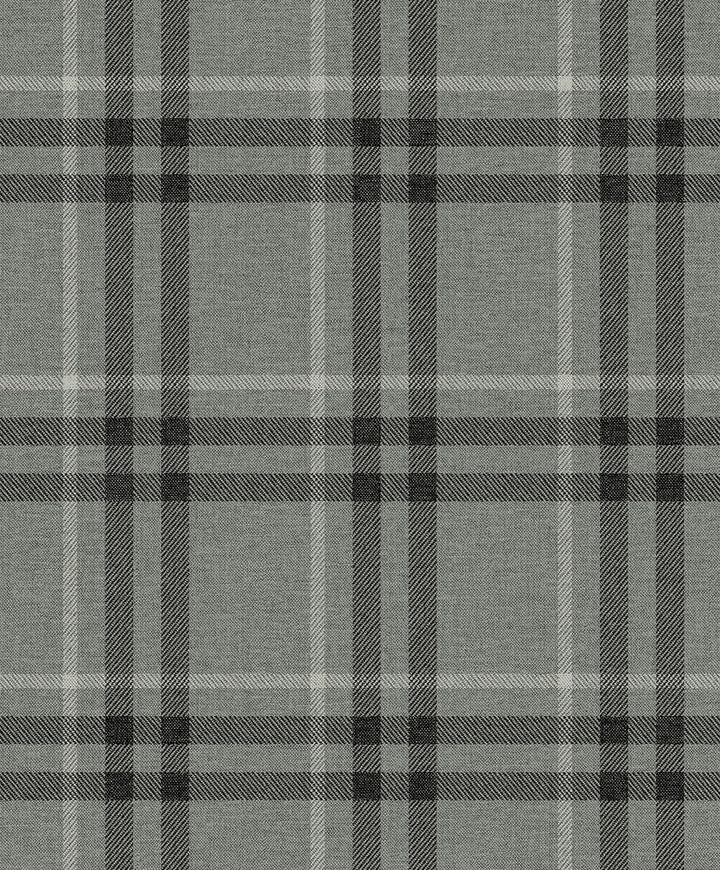 Calverlay Plaid Stoneware by Seabrook Wallpaper NextWall Peel & Stick Netherlands 31.35 8.4" 20.9" - Fabric Carolina -