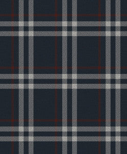 Calverlay Plaid Blue & Red by Seabrook Wallpaper