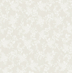 Tonal Floral Neutral by Seabrook Wallpaper