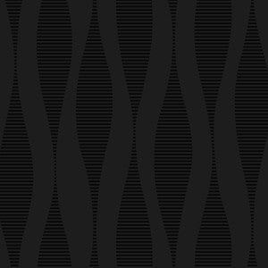 Ikat Ellipse Jet Black by Seabrook Wallpaper